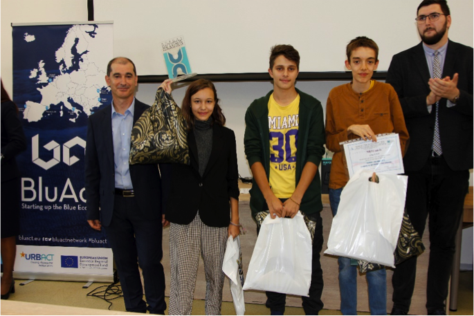 BluAct Action Planning network Burgas hackaton woman speaker winner team