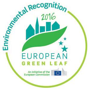 EU Green leaf Award 2015 logo