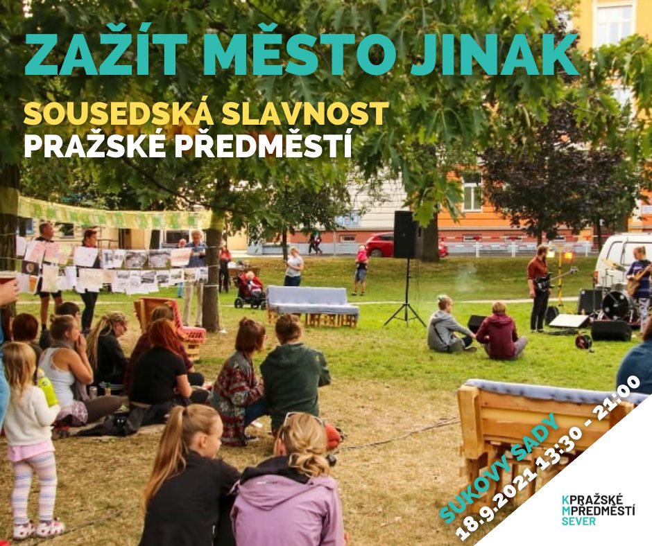 Invitation neighborhood festival LGC Prazske predmesti sever - Active Citizens - Urbact