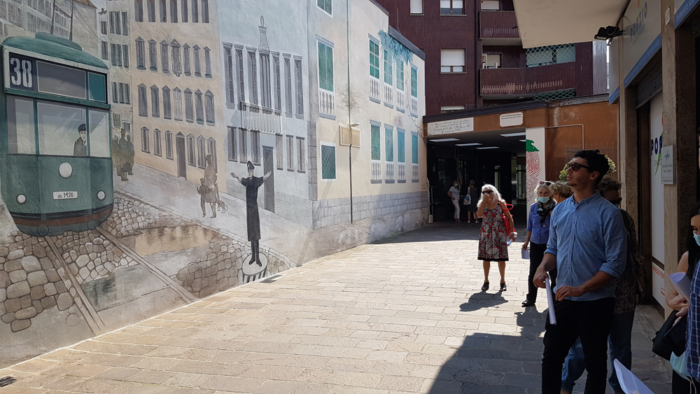 Udine, Italy - Murale