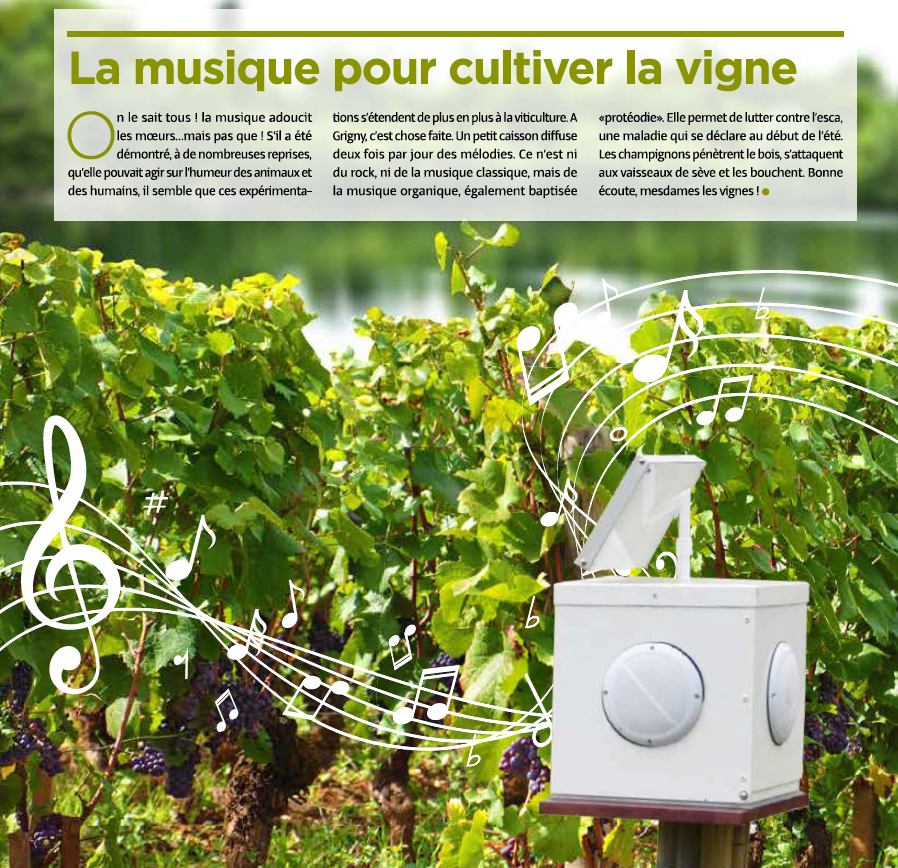 The influence of protein music on plant growth in Grigny, France - URBACT OnStage