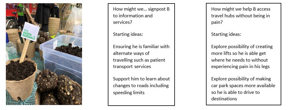 Exerts from a Southwark accessability social research project 2022