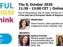 Play lab "Playful Paradigm to re-think cities" EURegionsWeek 2020