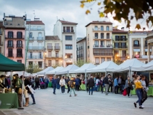 Busy Market in Pamplona