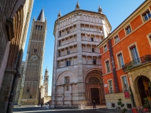 Parma Battistero and Cathedral