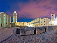Old Town Sights in the City of Zadar