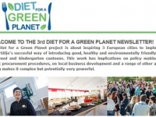 Welcome to the third Diet for a Green Planet Newsletter!