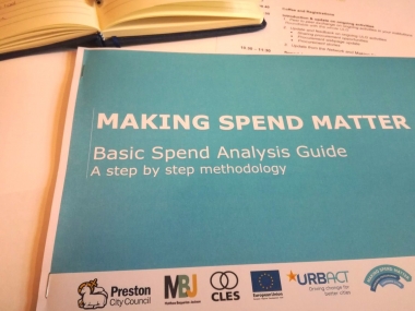 The front cover of the Making Spend Matter Guide The front cover of the Making Spend Matter Guide
