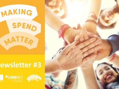 Making Spend Matter logo with third newsletter title. 