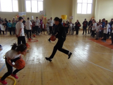 Parents engaging in school activities