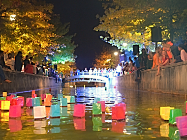 Lanterns night in Grigny, France - URBACT OnStage