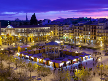 Plaza Castillo in Pamplona