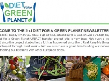Welcome to the second Diet for a Green Planet Newsletter!