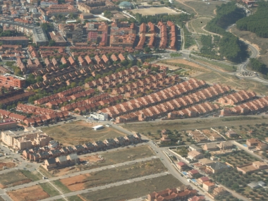 Urban sprawl madrid